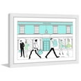 thumbnail image 2 of Marmont Hill "People Everywhere" by Loretta So Framed Painting Print, 2 of 5