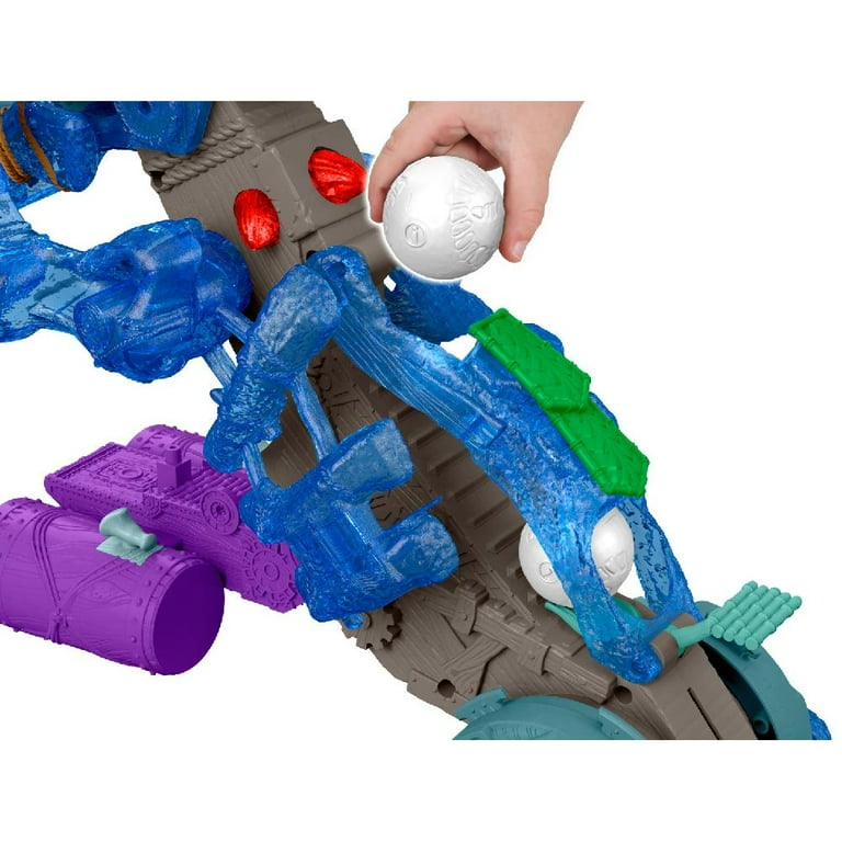 Imaginext Ultra T Rex Ice Dino with 3 Cavemen Figures