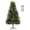Green Gradient Tree, variant on NALONE 7FT Pre-Lit Snow Christmas Tree with Remote Control and Timer, Snow Flocked Artificial Pencil Christmas Tree with 798 Tips, Pinecones Red Berries, 9 Lighting Modes (Snow Pencil Tree, 7 FT)