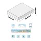 thumbnail image 4 of FLhrweasw 8 PCS Anime Keycaps 5-Side Dye-SUB para teclado para juegos (B MDA), 4 of 6