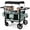 Green, variant on Sekey 4 Seater Stroller Wagon for Kids,Adjustable Push Handles, Removable Canopy, Snack Tray & Cooler
