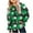 A#Green, variant on GERsome Unisex Kids Christmas Hoodies Sweatshirts Fall Long Sleeve Sweater Pullover Top With Pocket (Size 3-4 Years)
