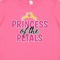thumbnail image 4 of Inktastic Princess of The Petals with Crown Girls Baby T-Shirt, 4 of 5