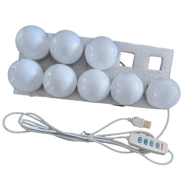 Maoww Vanity Mirror Lights Removable for Vanity Stick Bathroom Mirror Decoration
