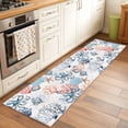 thumbnail image 2 of Coastal Ocean 2'x6' Runner Rugs for Hallway Kitchen Bedside Non Slip Washable, Summer Beach Nautical Octopus Corals Entryway Rug Runners with Rubber Backing, Long Carpet Runner for Laundry Room, 2 of 8