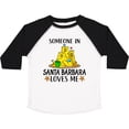 thumbnail image 3 of Inktastic Someone in Santa Barbara Loves Me Boys or Girls Toddler T-Shirt, 3 of 5