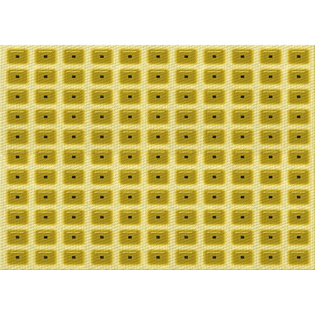 Ahgly Company Tapis Rectangulaire Lavable en Machine Intérieur Caramel Brun, 8 Pieds x 12 Pieds