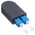 thumbnail image 2 of SC/UPC Cable Fiber Optic Loopback Adapter LC Singlemode 9/125 Tester Adapter for Self-Testing SFP Modules Parts, 2 of 10