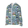 thumbnail image 2 of Fotbe Various Wild Sea Fish Men's Women's UPF 50+ Sun Protection Jacket Hooded Cooling Shirt with Pockets Hiking Outdoor Performance-3X-Large, 2 of 8