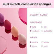 Real Techniques Mini Miracle Complexion Sponges, for Liquid Foundation, 4 Count