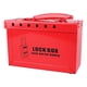 thumbnail image 1 of Caja LOTO, Caja De Bloqueo Con Etiquetado Y Bloqueo Construcción Robusta Acero Inoxidable De 12 Orificios Resistente A Impactos Alta Resistencia Para Uso Industrial, 1 of 7