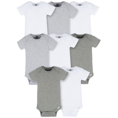 Onesies Brand Baby Neutral Bodysuits, 8-Pack, Sizes Newborn - 12 Months