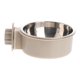 thumbnail image 1 of EeaseMX Comedero colgante de acero inoxidable para mascotas, comedero para perros y gatos (gris, talla L), 1 of 8