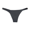 thumbnail image 2 of Tavik Womens Heather Bikini Swim Bottom black S, 2 of 2