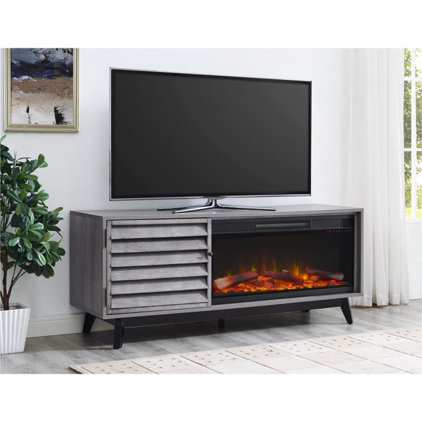 Ameriwood Home Vaughn Fireplace TV Console for TVs up to 60" Wide