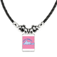 thumbnail image 1 of los animales descansan. collar a mano colgante de cuerda de cuero Unbranded M, 1 of 3