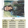 thumbnail image 3 of Tom Hiddleston Blanket Bedding Fleece Blanket Soft Throw Blankets Lightweight Anti-Static Blanket - 3 Sizes, 3 of 5
