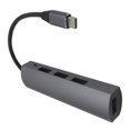 thumbnail image 3 of USB C .0 Tipo .1 Adaptador de Divisor Múltiple de 4 Puertos OTG para Gris perfke adaptador usb c hub dongle, 3 of 6