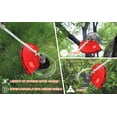 thumbnail image 5 of Floseru 52CC 2-Cycle Weed Eater Gas Powered,2.3 KW String Trimmer Edger,Hedge Trimmer and Brush Cutter Blade, 2026 Upgrade 5-in-1 Multi Yard Care Tools, Rubber Handle & Shoulder Strap for Weeds, 5 of 9
