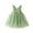 Green, variant on Diufon Toddler Baby Girl Princess Dress Summer Sleeveless Floral Embroidery Tulle Dresses Girls Birthday Party Gowns