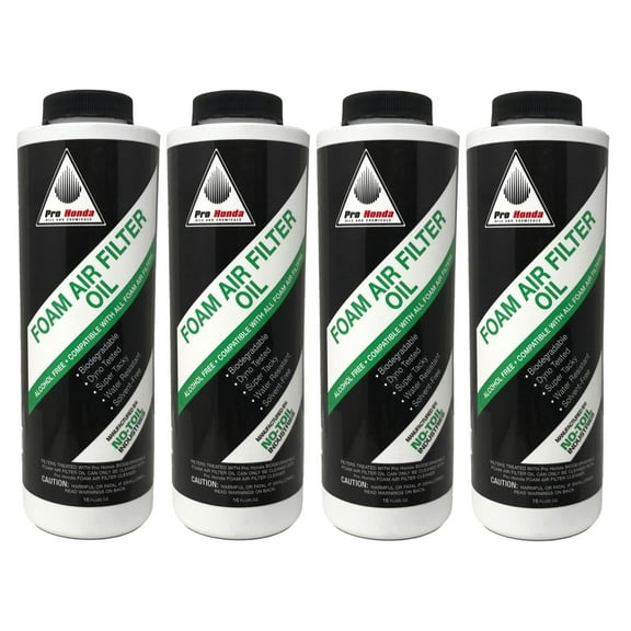 Honda Genuine OEM Foam Air Filter Oil 08207-NTL-007 - 4 Pack