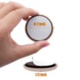 thumbnail image 3 of Deslizadores para muebles para alfombras y pisos de madera, paquete de 16 almohadillas móviles para muebles de 2 pulgadas con adhesivo resistente, mueva fácilmente cualquier artículo mientras protege, 3 of 6