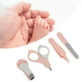 thumbnail image 4 of Baby Manicure Kit, Refine Cute Baby Nail File Practical  For Home Pink, 4 of 8