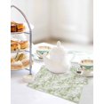 thumbnail image 4 of Watercolor Forest Sage Green Kitchen Dish Towels for Drying Dishes Set of 2, Abstract Art Modern Trees Waffle Weave Microfiber Hand Tea Bathroom Towels Quick Dry & Absorbent Towel 12x12, 4 of 7
