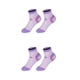 thumbnail image 2 of Eigraketly Calcetines al aire libre Mujeres Hombres Elástico Camping Senderismo Pesca Calcetines que absorben la humedad, rojo y morado claro y M rojo y morado claro METRO 2piezas, 2 of 6