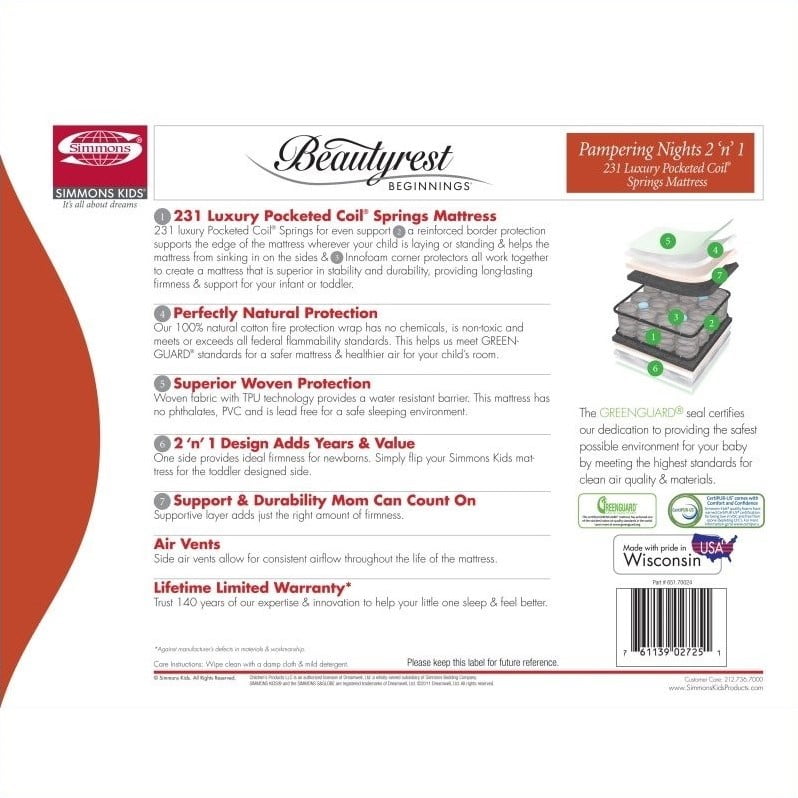 simmons beautyrest beginnings sleepy whispers