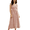 Red, variant on PUWEI Women's Casual Spaghetti Strap Dress Flowy Swing Boho Dress Stretchy Long Sundress with Side Pockets