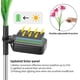 thumbnail image 3 of Luces solares para exteriores, 2 piezas de luces solares de jardín con forma de lirio, luces LED que cambian de color, flores grandes y paneles solares, decoración de jardín para patio, caminos, Navid, 3 of 3