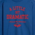 thumbnail image 3 of Mean Girls - Little Bit Dramatic Around Holidays - Men's Long Sleeve T-Shirt, 3 of 5