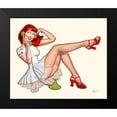 thumbnail image 2 of Hitte, Patrick 23x20 Black Modern Framed Museum Art Print Titled - Cathy au telephone, 2 of 5