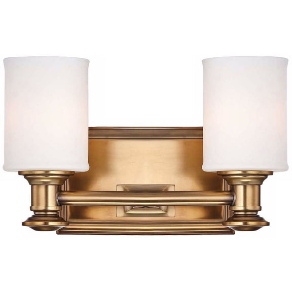 Minka Lavery Harbour Point 7 1/4" High 2-Light Liberty Gold Wall Sconce
