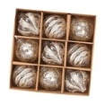 thumbnail image 2 of Adornos de bolas navideñas BLESIY Bolas colgantes navideñas Irrompibles 3,15 Color champán, 2 of 8