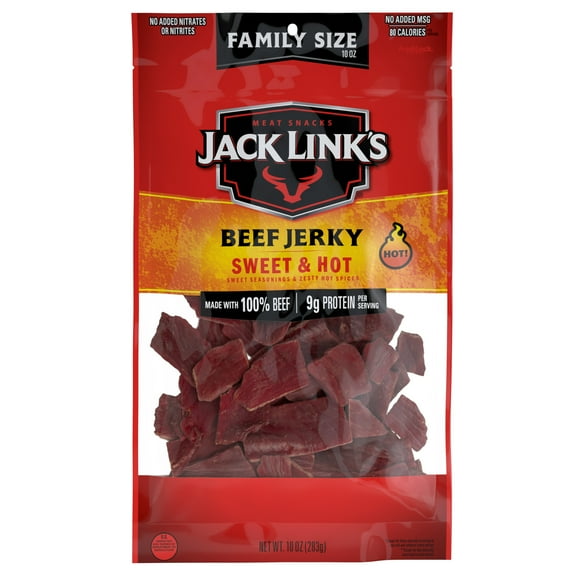 Jack Link's Sweet and Hot Beef Jerky, 10 Ounce