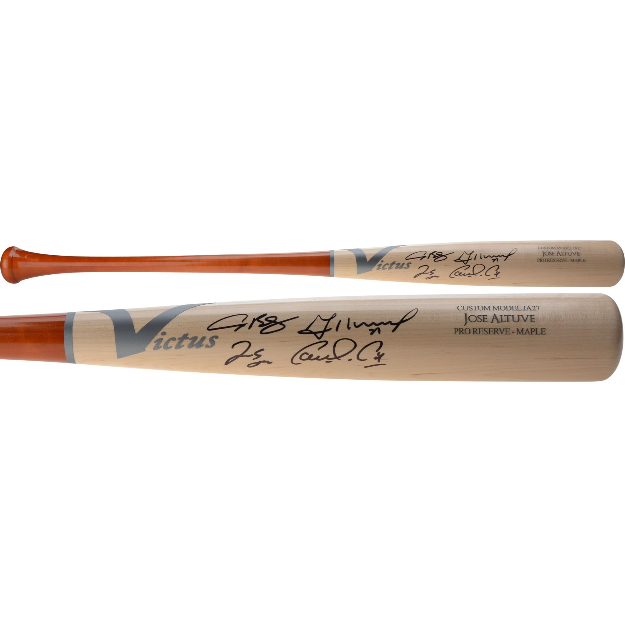 alex bregman autographed bat