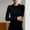 Black, variant on POROPL Fall Sweaters for Women 2025 Long Sleeve Crew Neck Sweater Thin Knitted Top,Lightweight,Size S-XXL
