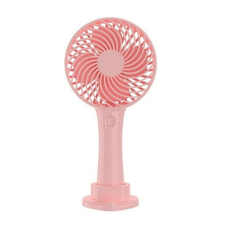 

WANYNG Mini Electric Fan Outdoor Office USB Handheld Fan With BaseOne Size