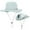 Light Blue, variant on Adventure Solar Fan Hat, Extreme Terrain Ready Cooling Cap with Reinforced Wide Brim for Rock Climbing, Kayaking and Survival Expeditions,Light Blue