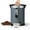 12L Gray, variant on Kicctian 80 Cups Coffee Urn and Hot Beverage Dispenser, 12L Double Wall Hot Coffee Dispenser, Large Capacity, Fast Brew, Stainless Steel, Gray