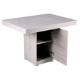 thumbnail image 2 of Comedor 2 sillas y 1 Banca con Mesa Rectangular Gris Camacho, 2 of 4