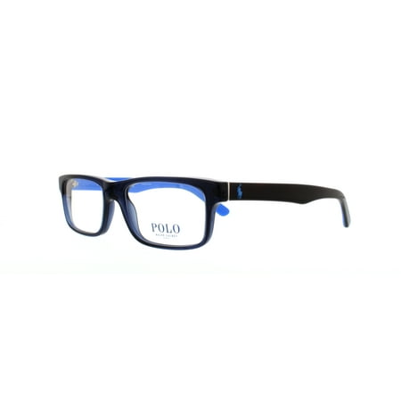 POLO Eyeglasses PH 2140 5563 Transparent Blue 54MM