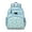 Sky-blue-22, variant on Vintage Botanical Floral School Backpack Spacious Adjustable Padded Straps Chest Buckle Water-resistant Durable Bookbag for Daily Use