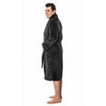 thumbnail image 2 of Men and Women (Unisex) Super Soft Tahoe Microfleece Shawl Collar Bathrobe / Spa Robe, 2 of 4