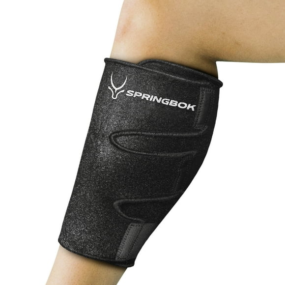 SPRINGBOK FITNESS Calf Compression Sleeves: Single Piece Support for Men and Women – Designed to Enhance Circulation, Reduce Muscle Fatigue, and Improve Athletic Performance
