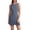Blue, variant on Bodycon Mini Dress for Women Summer Sleeveless Boat Neck Party Club Dress Casual Office Dresses