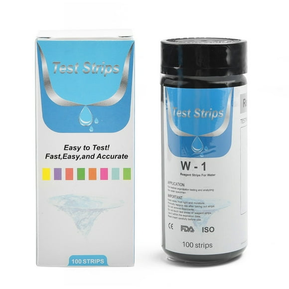 LEFU Water Hardness Test Kits, 100 Strips Hard Water Test Kit for Drinking Water Tap Water Well Pool Spa Water Softener Quick Accurate Water Quality Testing Kit (0-425 PPM)