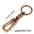 thumbnail image 2 of Metal Zinc Alloy Key Clip Key Chain Key Storage Device, 2 of 5